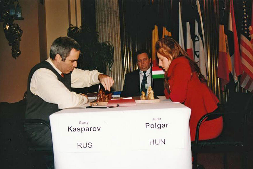 Judit Polgar vs Anatoly Karpov 2003  Two Bishops Sac in Top-Rated Chess 