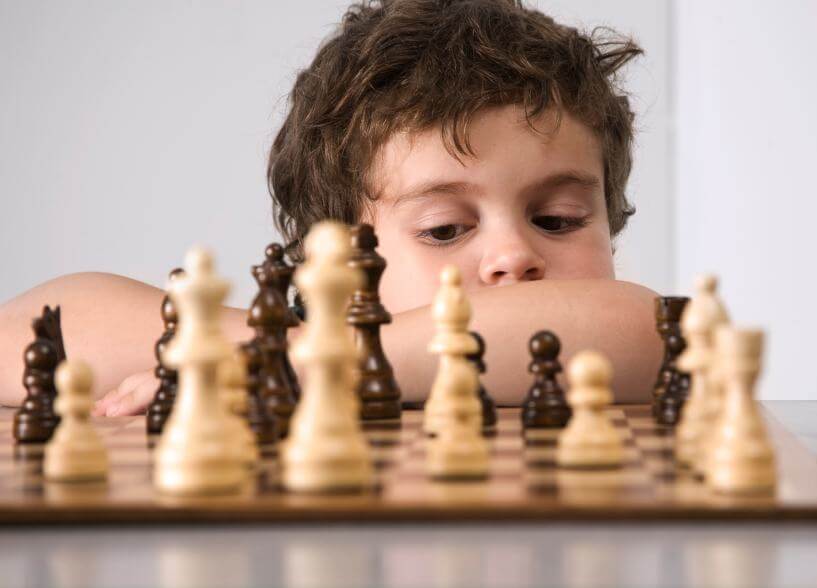 Kids Playing Chess Photos, Images and Pictures